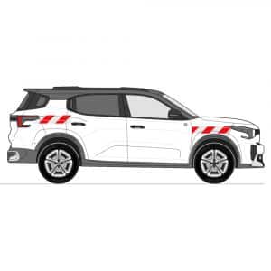 Alternative view of Kit Rouge-Blanc CL. B Standard - CITROËN C3 Aircross (2024)